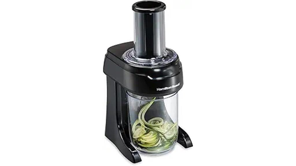 versatile electric spiralizer appliance