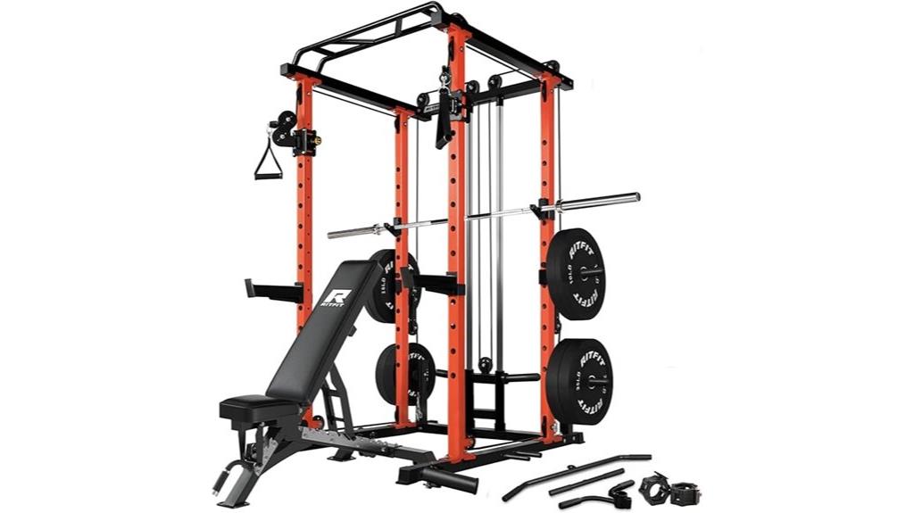 versatile squat rack cage