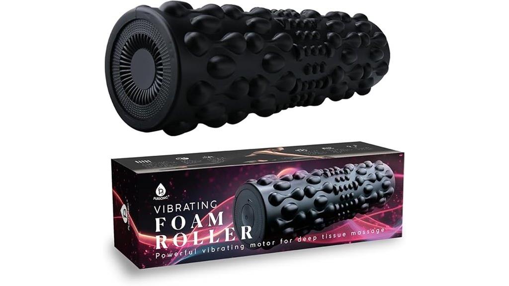 vibrating foam roller for recovery