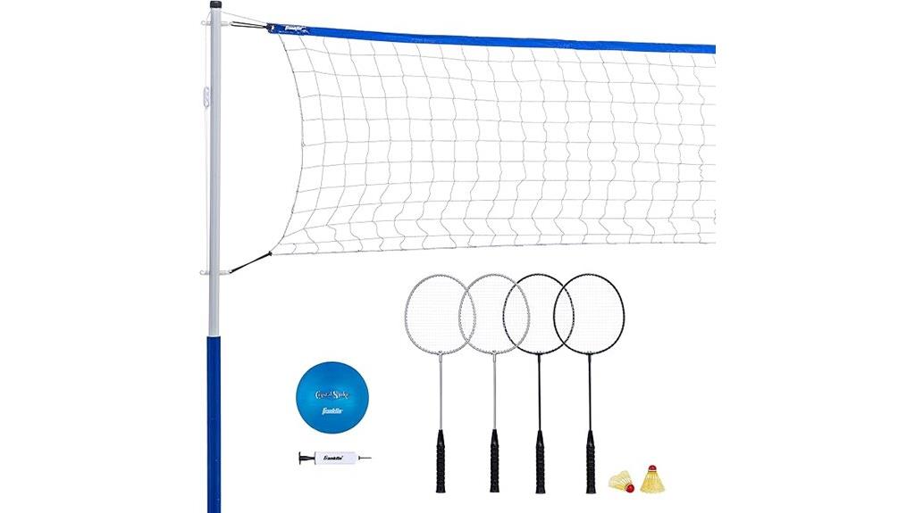 volleyball and badminton set