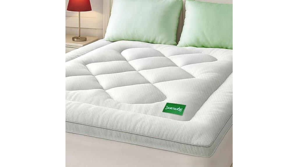waterproof bamboo mattress topper