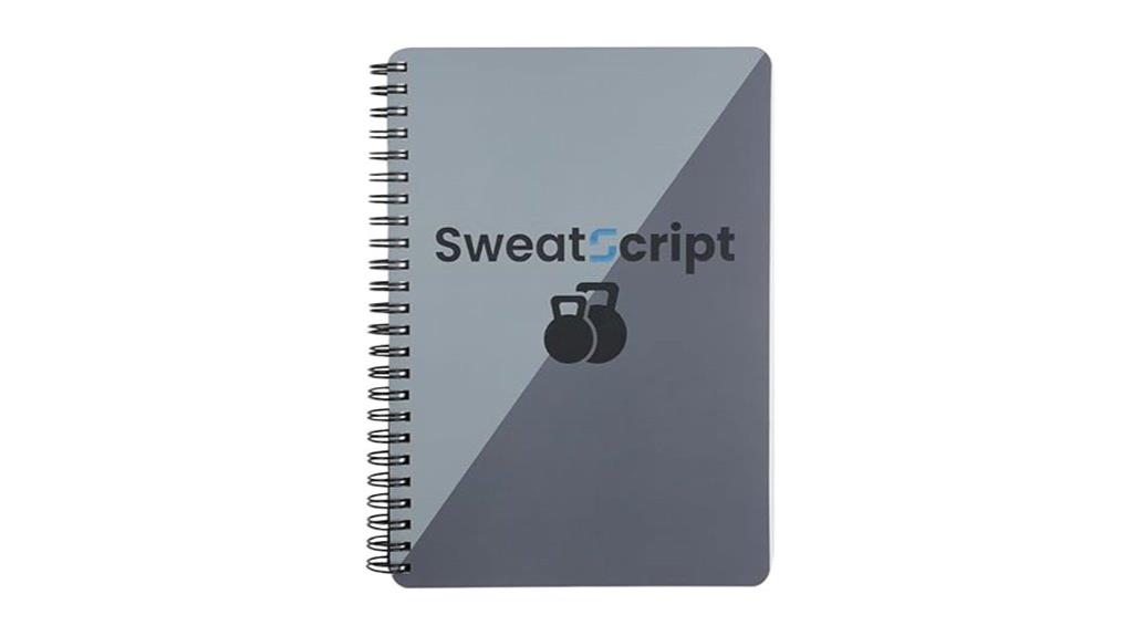 waterproof workout journal