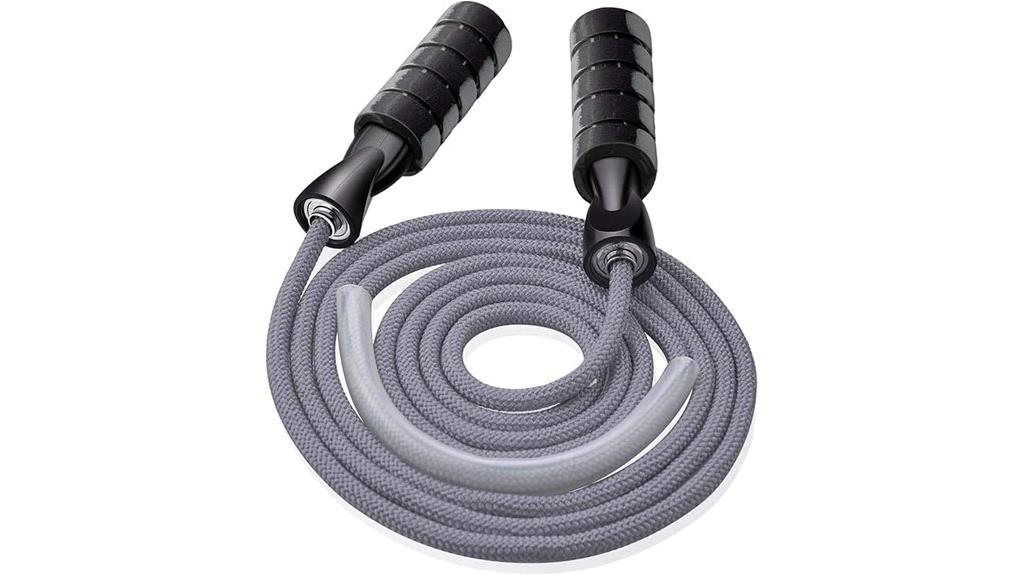 weighted adjustable jump rope