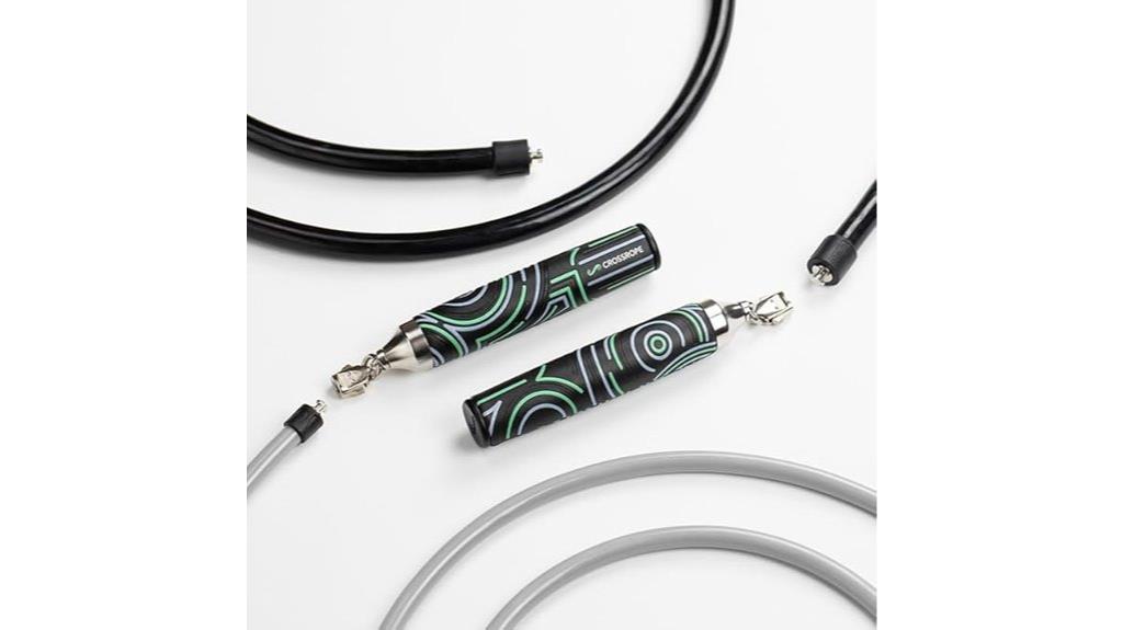 weighted jump rope set