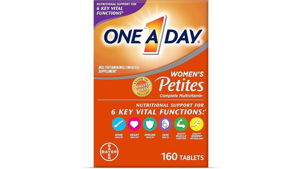 women s petite multivitamin tablets