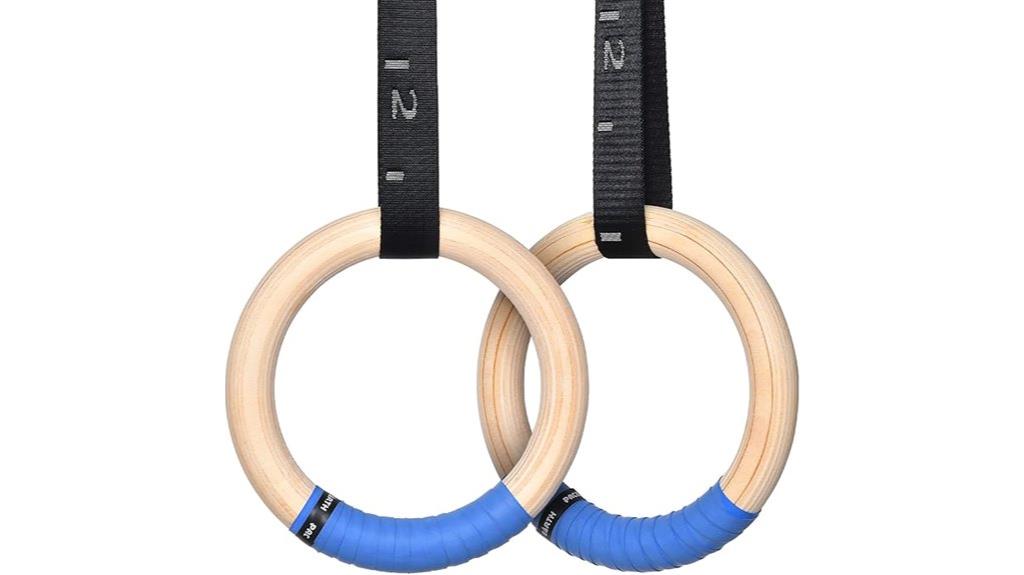 wooden gymnastics rings