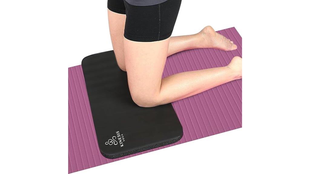 yoga and workout knee cushion