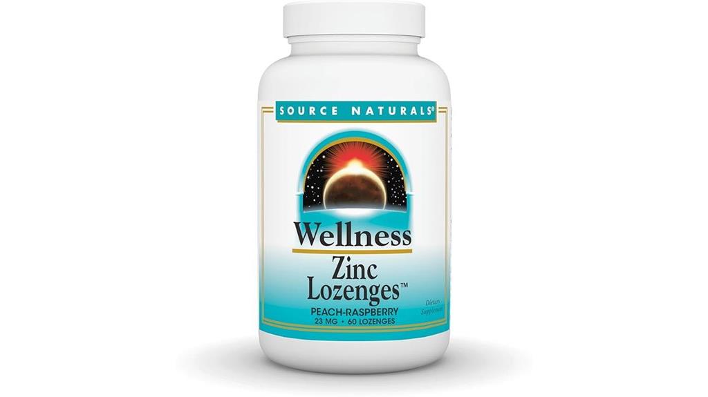 zinc lozenges 60 count