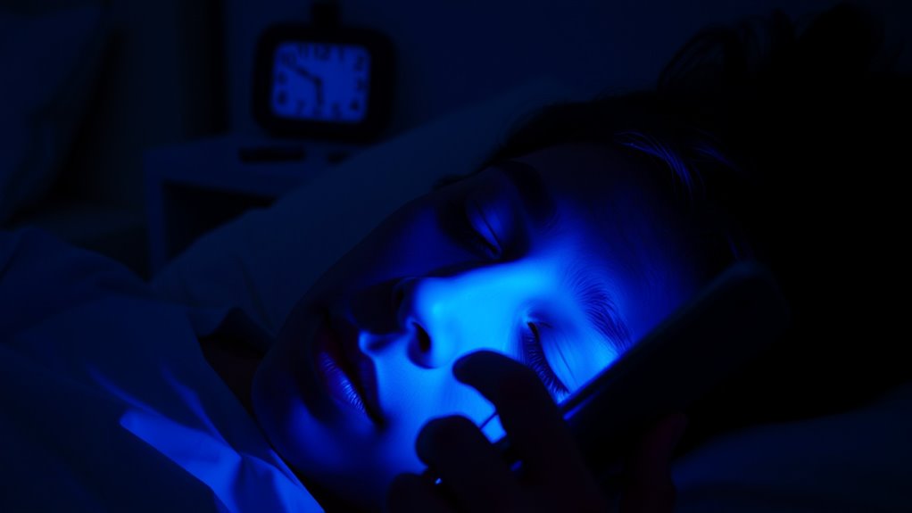 blue light impairs sleep