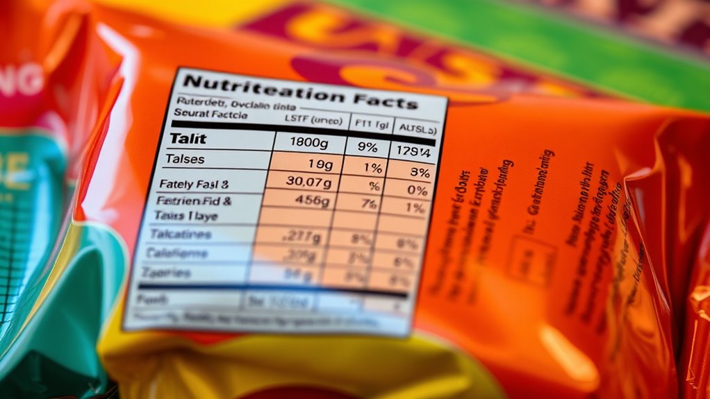 deciphering food nutrition labels