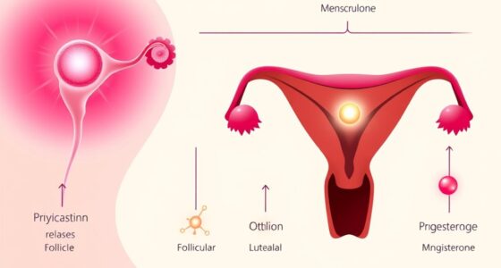hormonal shifts throughout cycle