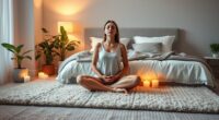 meditation enhances restful sleep