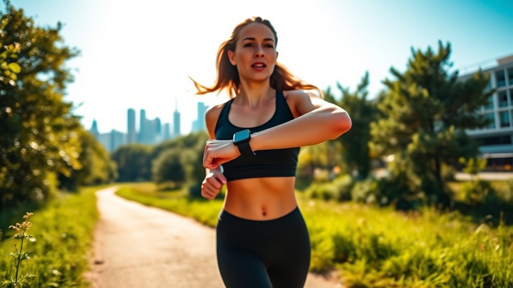 wearable fitness progress tracking