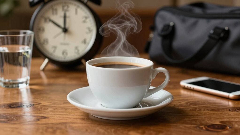 balanced caffeine during outings