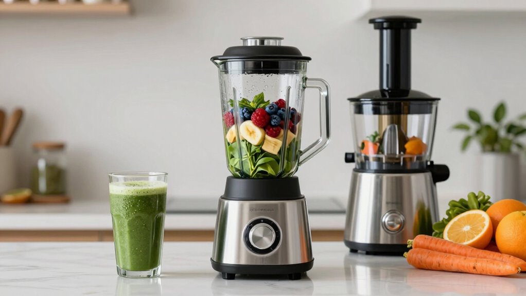 blenders vs juicers pros