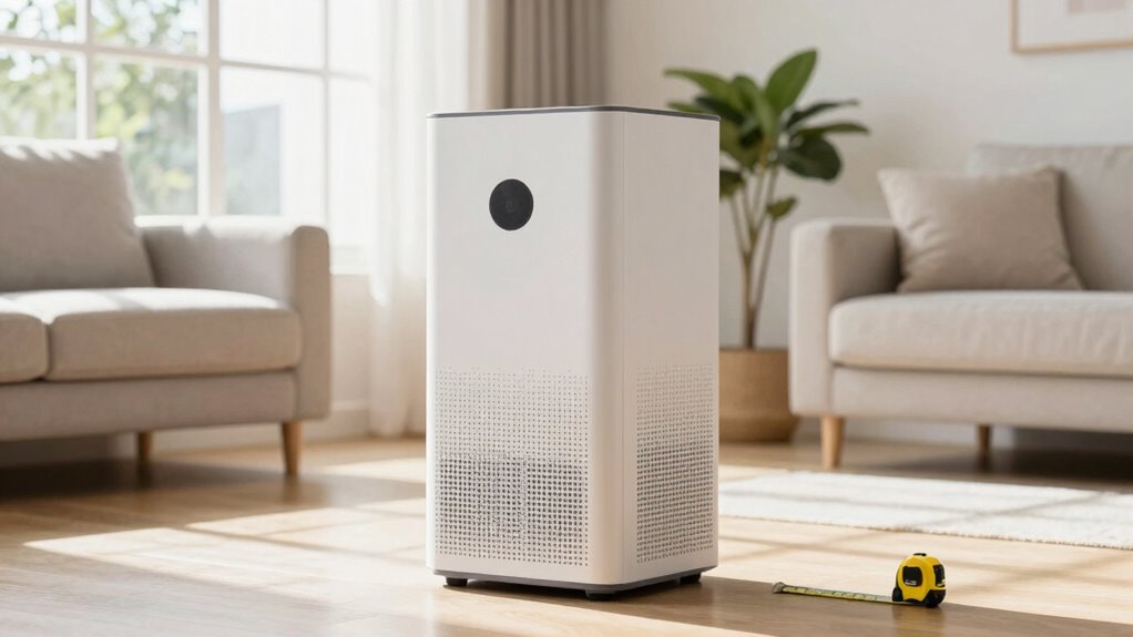 calculating appropriate air purifier capacity