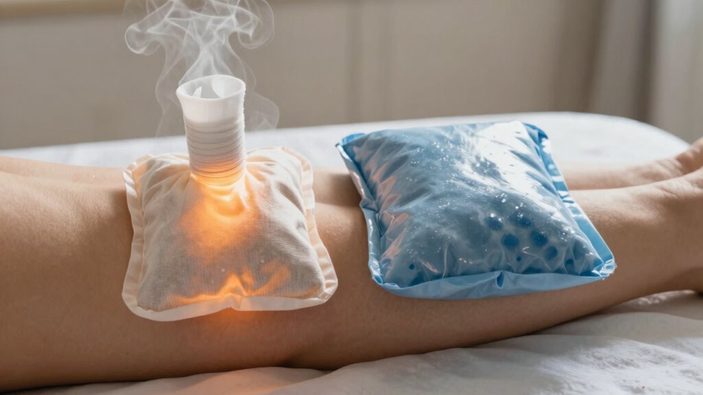 choose heat or cold therapy