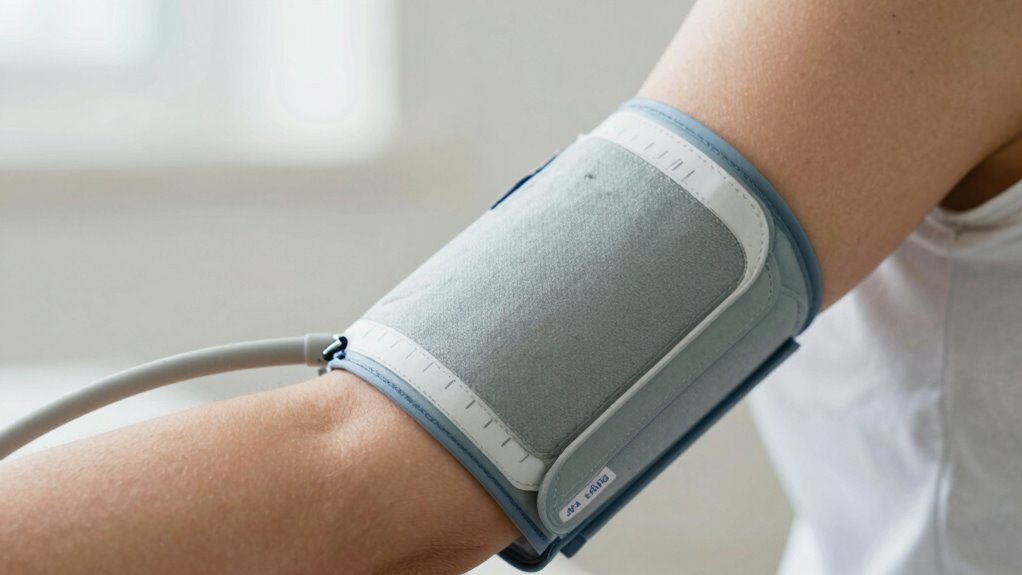 correct cuff and arm positioning