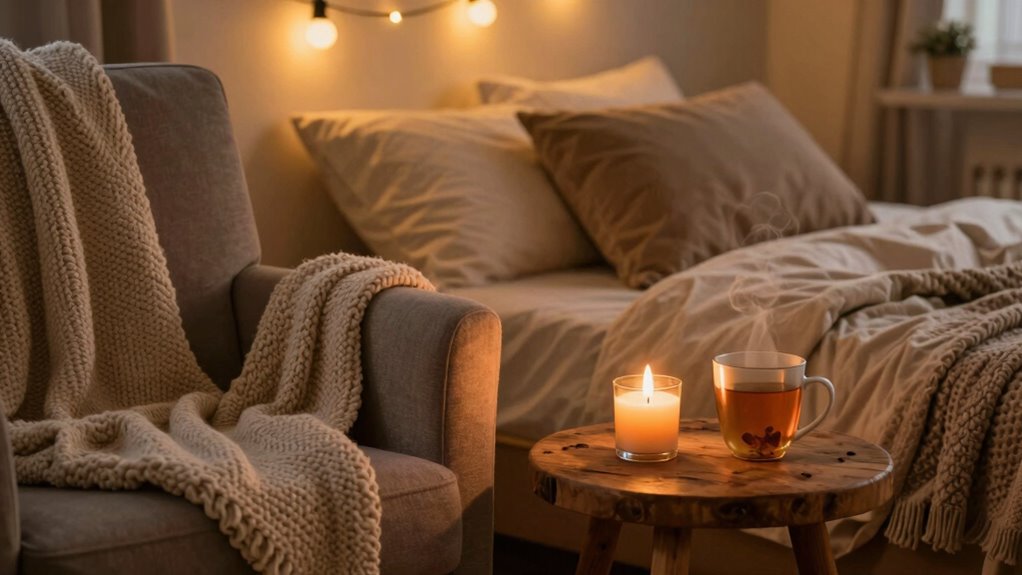 create calm nighttime environment