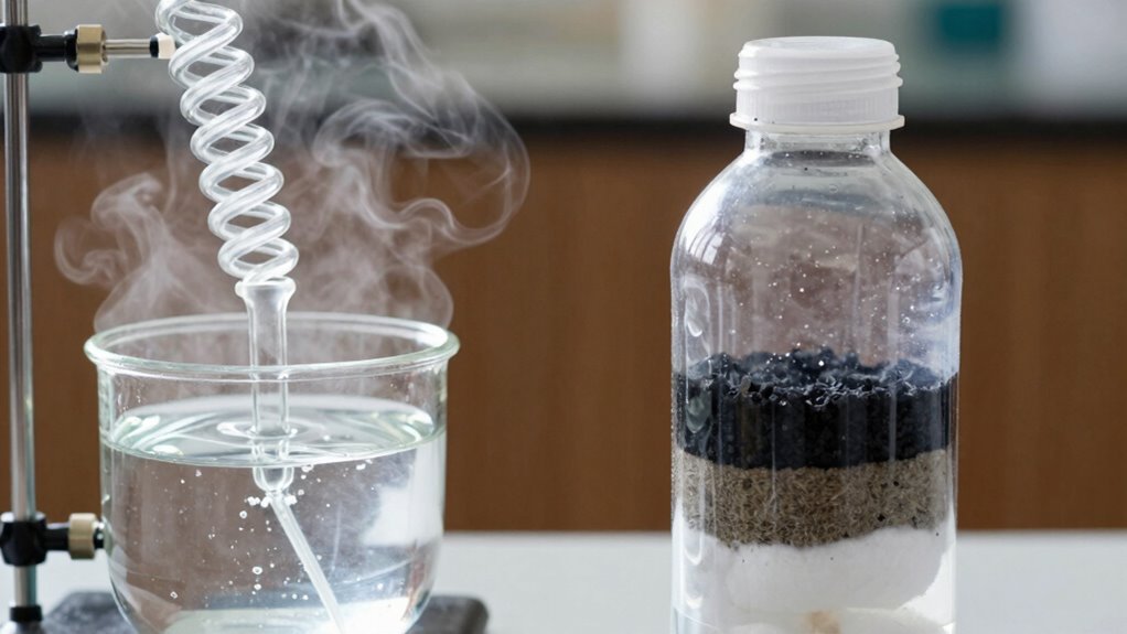 distillation surpasses filtration efficiency