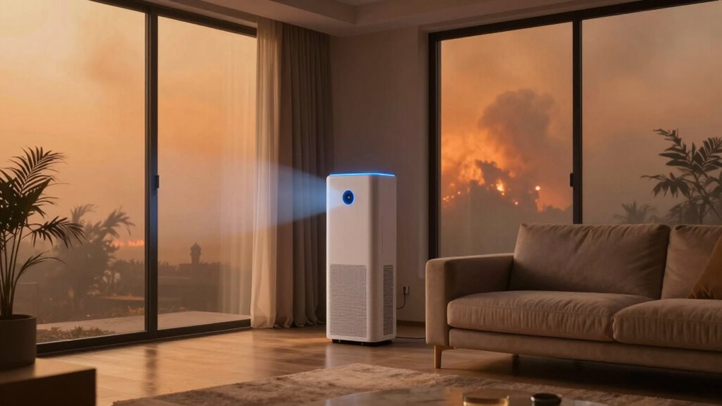 effective wildfire air filtration