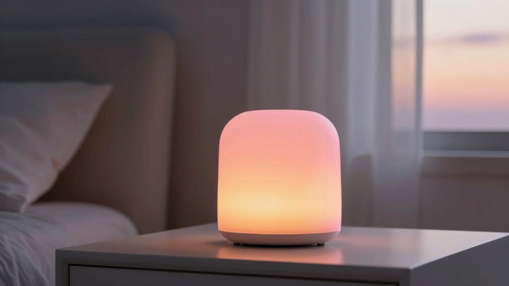 gradual light calming sounds