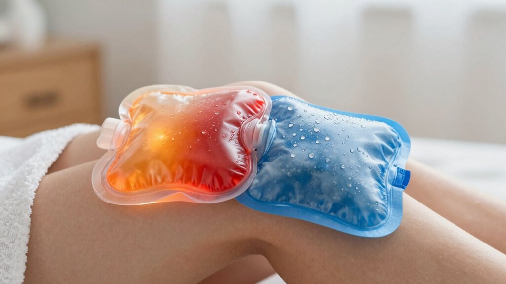 heat promotes blood flow