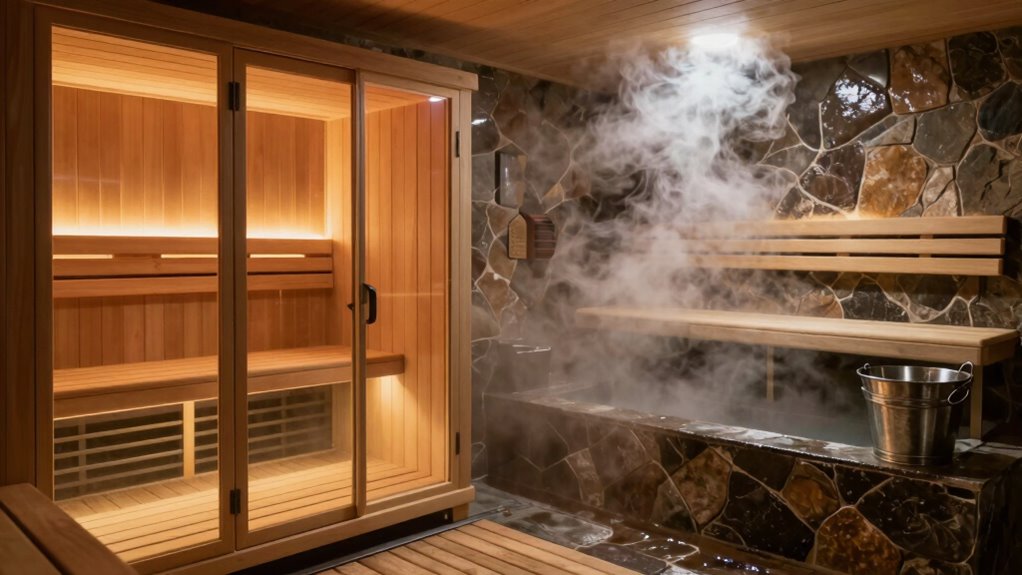 infrared vs steam sauna benefits