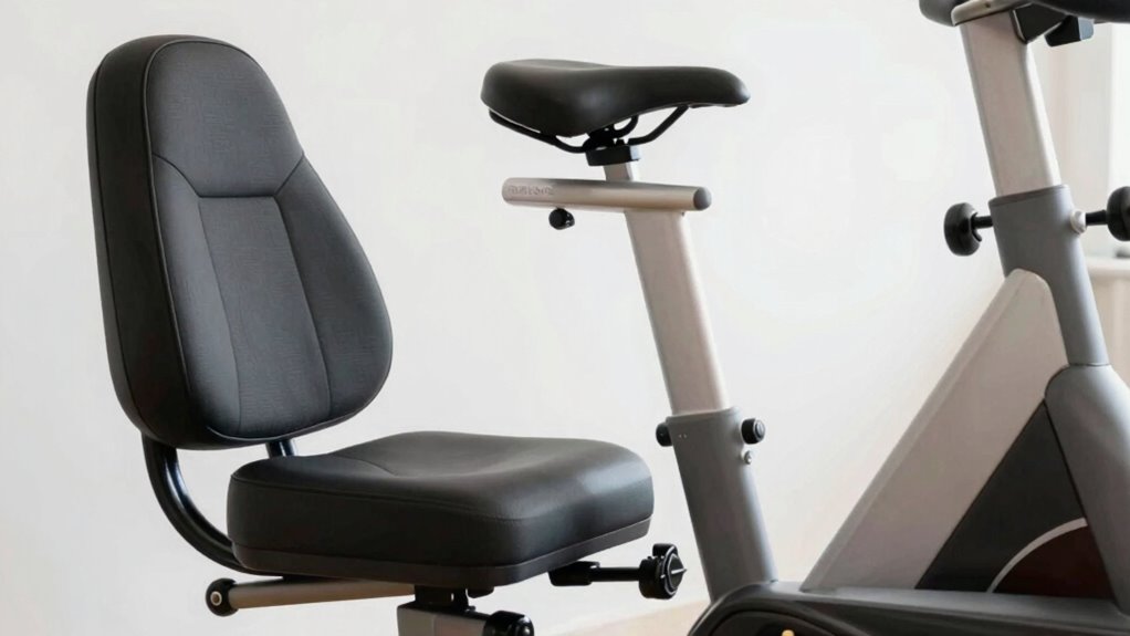 knee friendly adjustable exercise bike