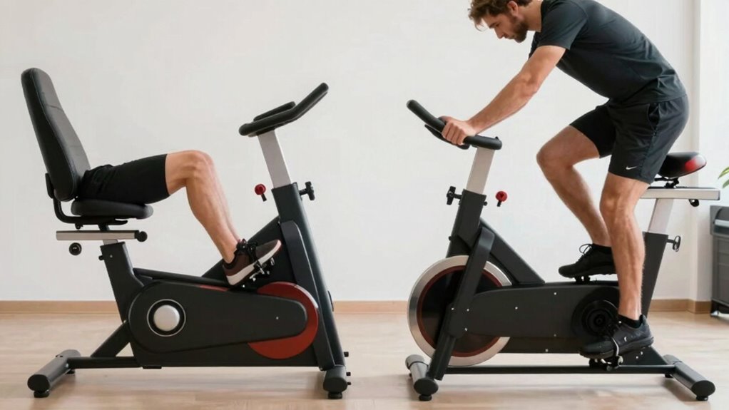 knee friendly ergonomic cycling position