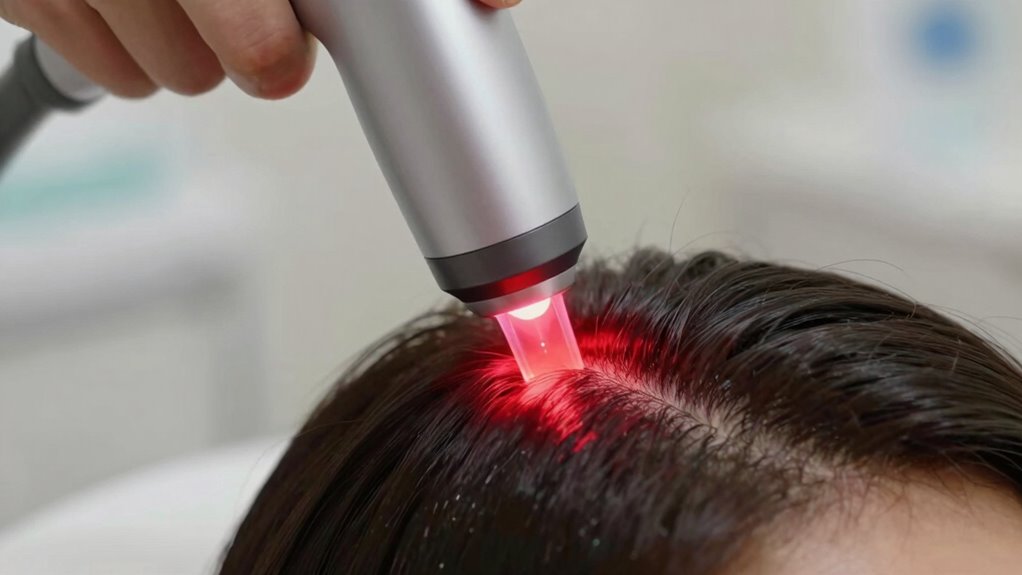 laser therapy stimulates hair growth