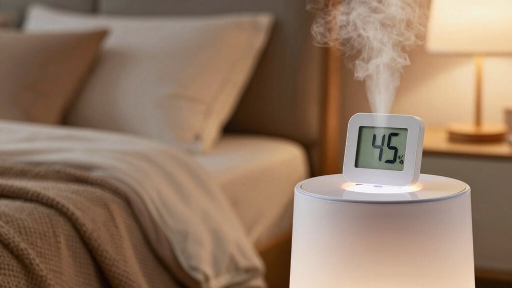 monitor and maintain ideal humidity