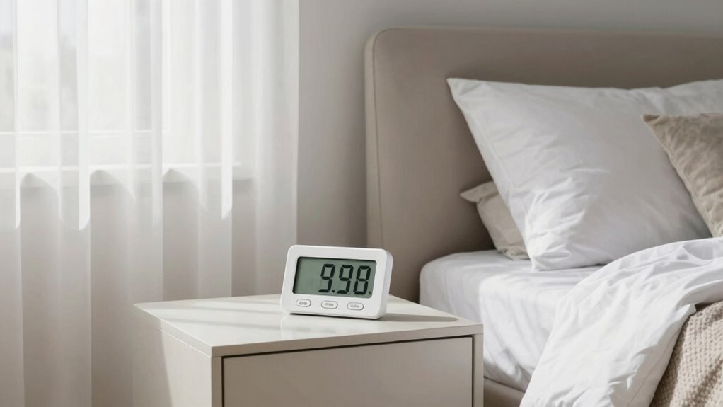 monitor bedroom temperature regularly