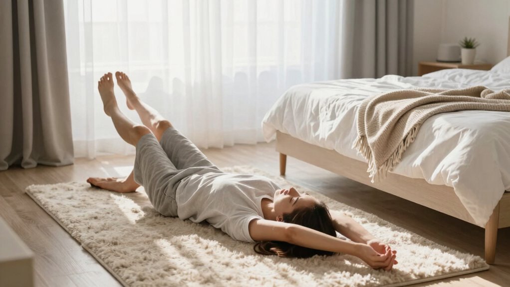 morning stretches improve sleep