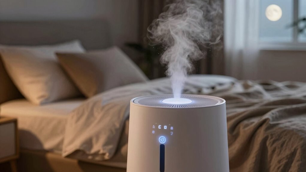 optimal humidifier sleep settings