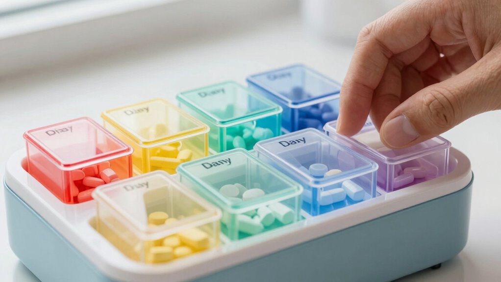 organized pills prevent missed doses