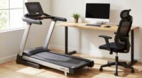 proper desk treadmill setup