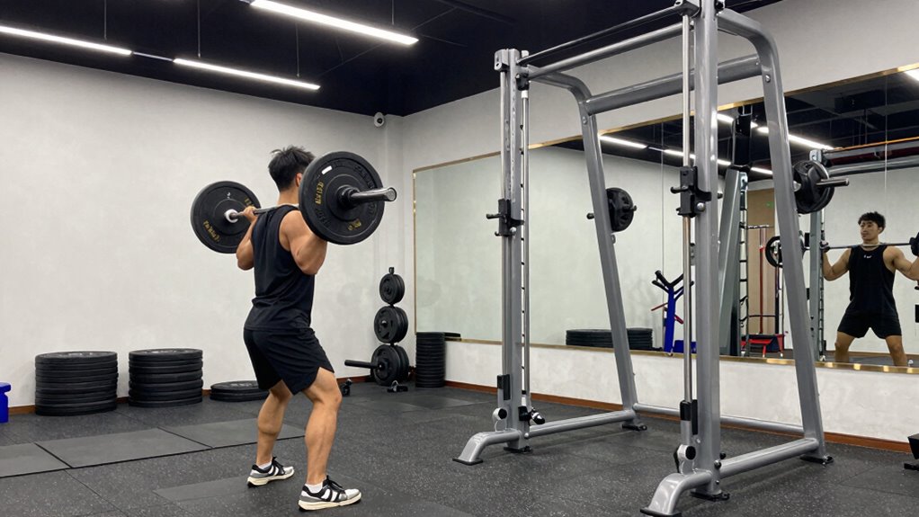 safe free weight lifting