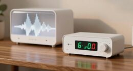 safe white noise volume