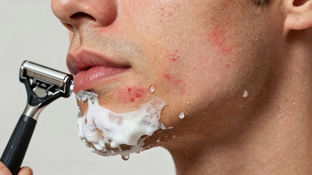 sensitive skin s razor burn causes