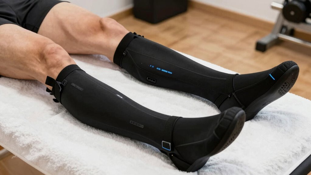 use compression boots immediately after exercise