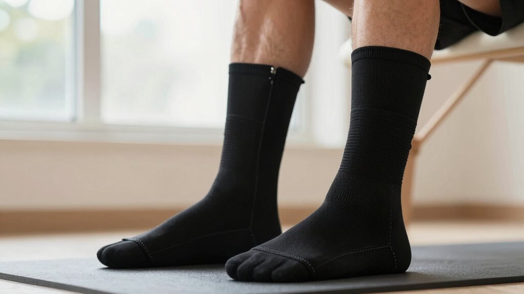 use compression boots moderately