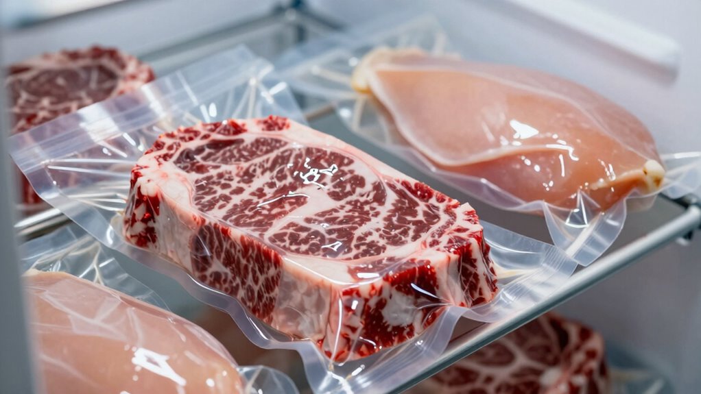 vacuum seal proteins properly