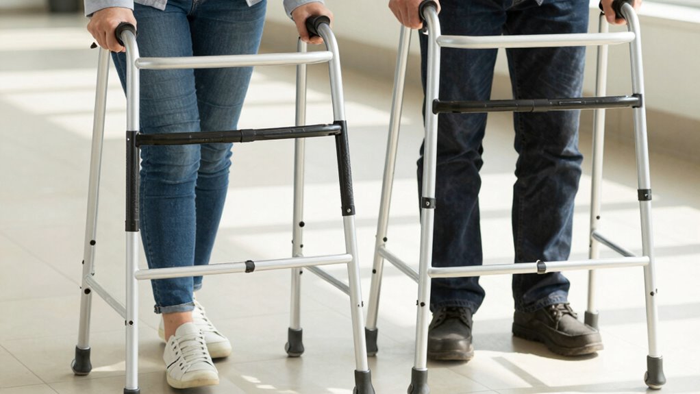 walker height promotes safety