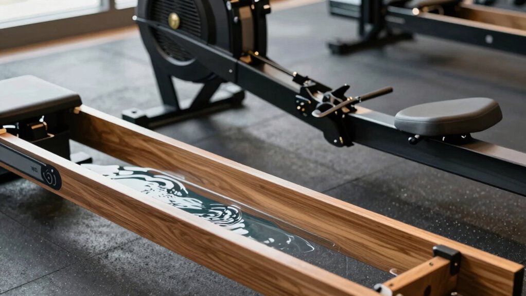 water rowers cushion joint impact