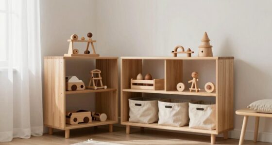 accessible organized child friendly storage