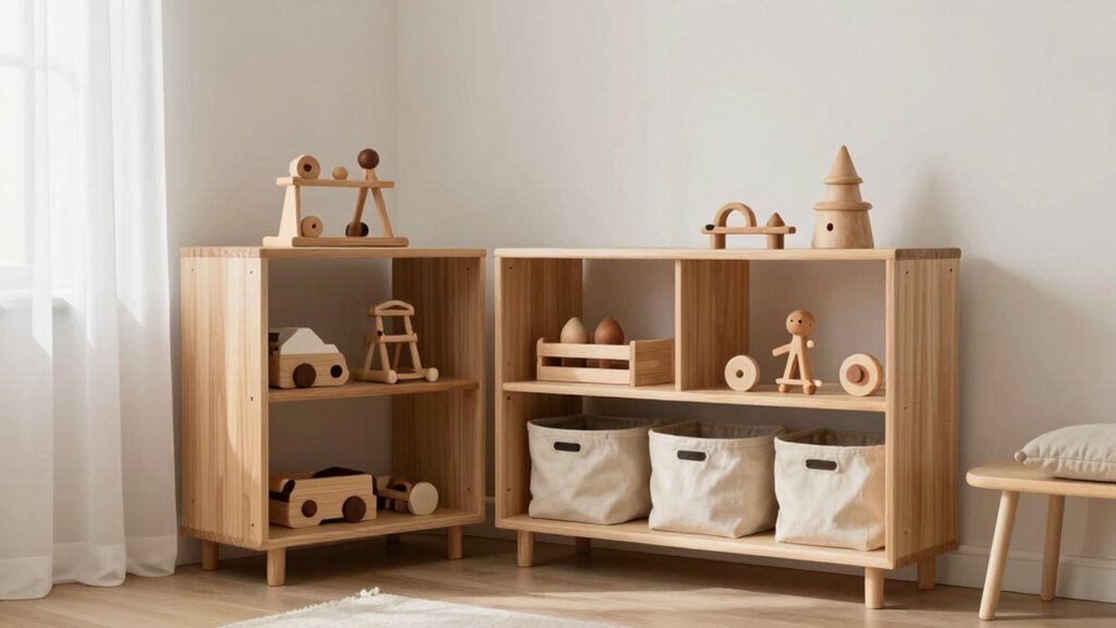 accessible organized child friendly storage