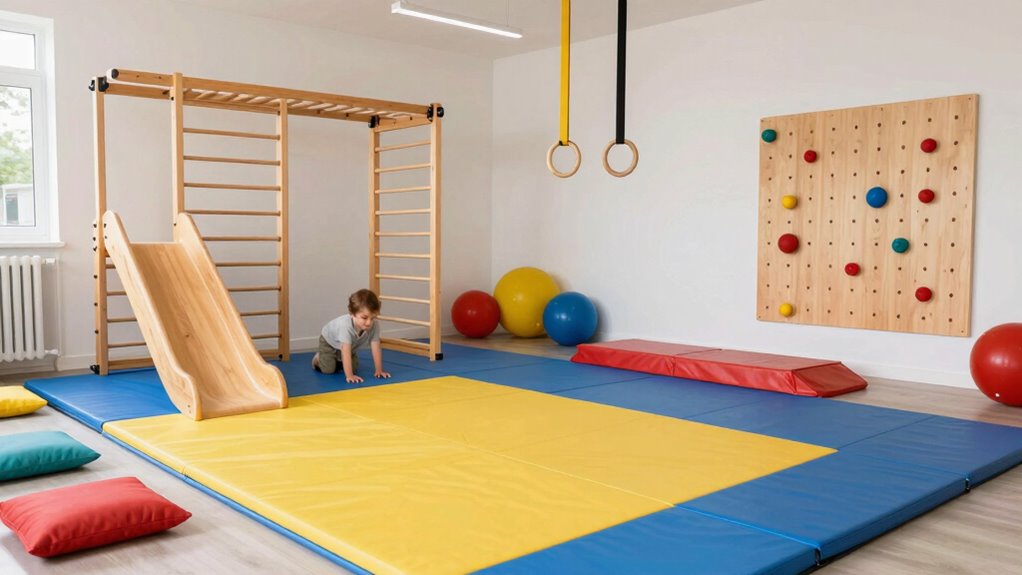 active gross motor play space