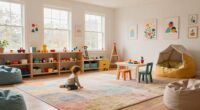 balanced spacious colorful welcoming