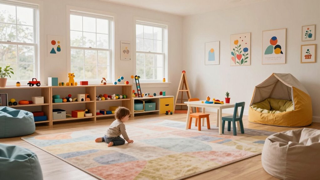 balanced spacious colorful welcoming